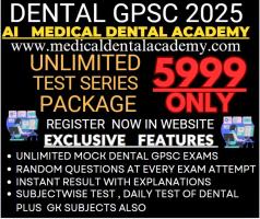 DENTAL GPSC TEST SERIES 